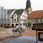 Marktplatz Neupflasterung 1985